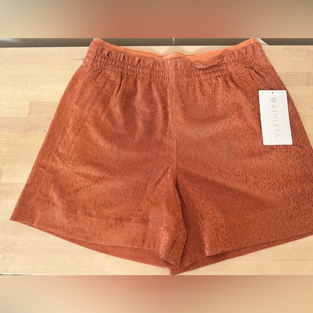 Athleta Echo Short Burnt Orange (8)